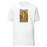 afrodite-nel-giardino-di-rose-italia-027-maglietta-unisex | White | mockup nativo trasparente frontale