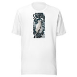 Felino nella foresta blu · Maglietta unisex — White — stampa frontale