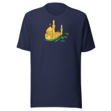 Haydar fra oro e verde · Maglietta unisex — Navy — stampa frontale