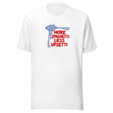 spaghetti-e-buonumore-maglietta-unisex | White | mockup nativo trasparente frontale
